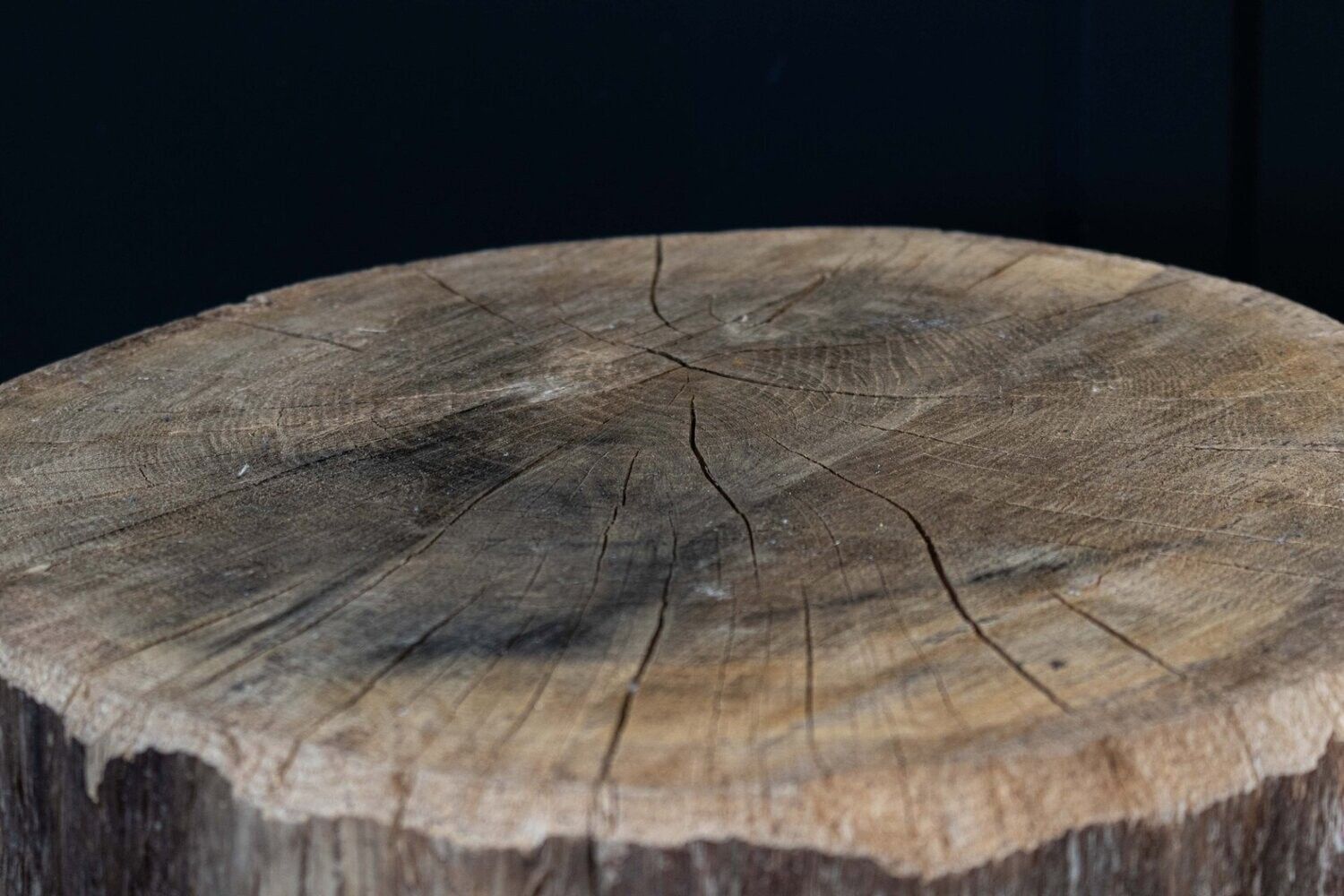 photo furniture Primitive Chopping Block End Tables