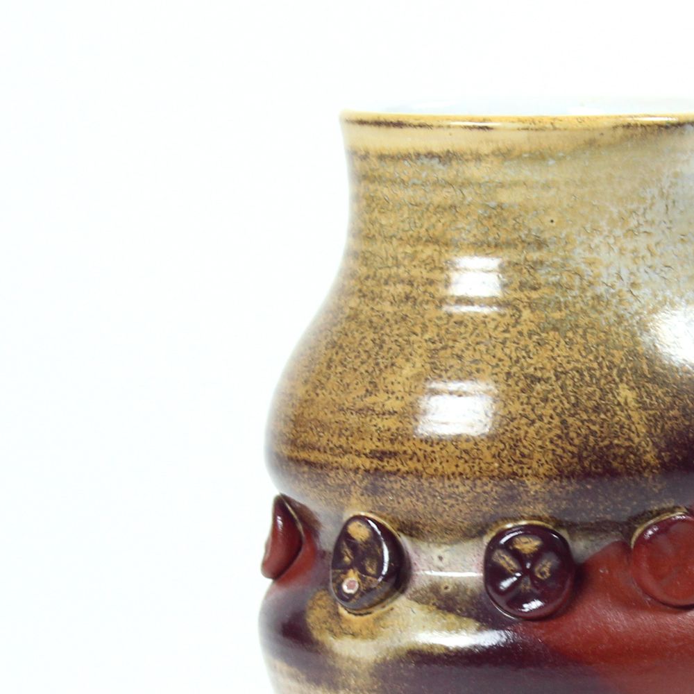 Midcentury Ceramic Vase, Czechoslovakia 1960s photo for sale