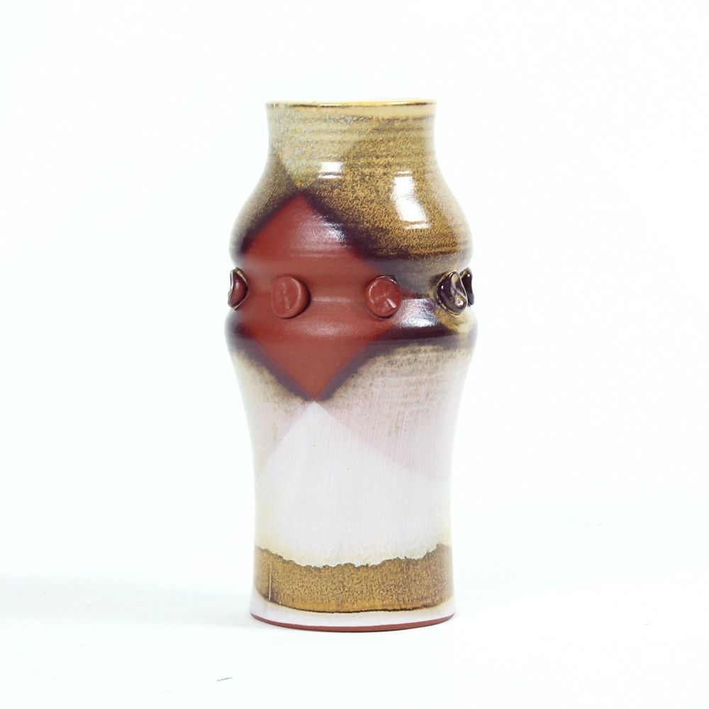 Midcentury Ceramic Vase, Czechoslovakia 1960s photo 132.0