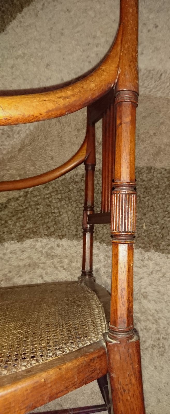 A Fine Late Victorian Aesthetic Movement Armchair In Walnut Attributed To Collinson And Lock photo Furniture