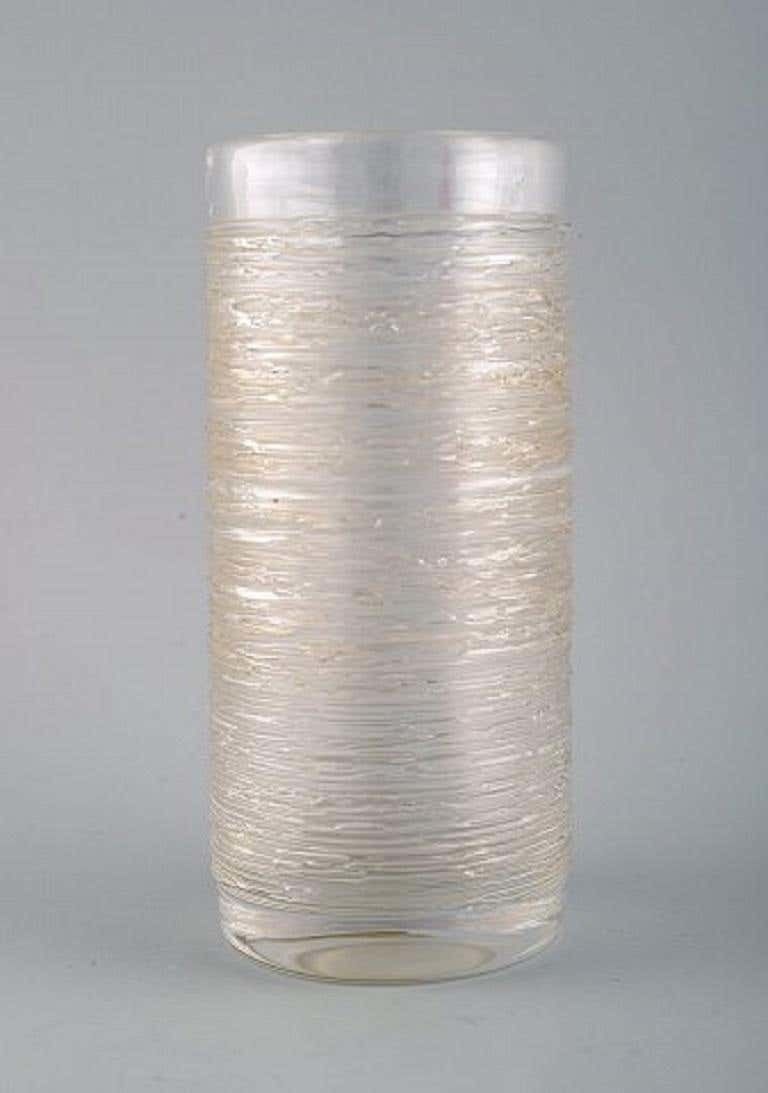 Bengt Edenfalk For Skruf, Four Vases In Mouth Blown Crystal Glass photo furniture