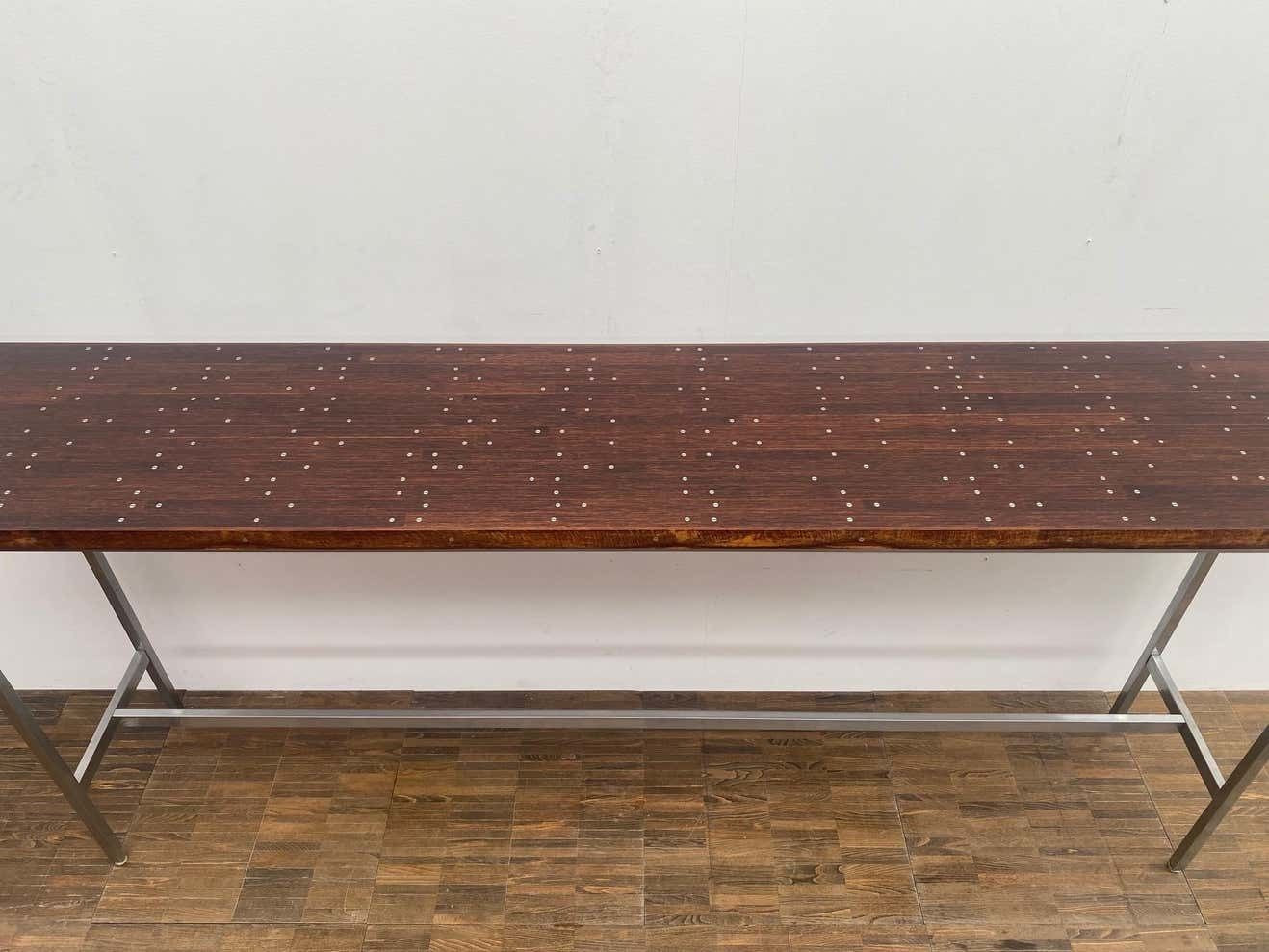 Mid Century Console By Philippe Neerman For De Coene Belgium photo for sale