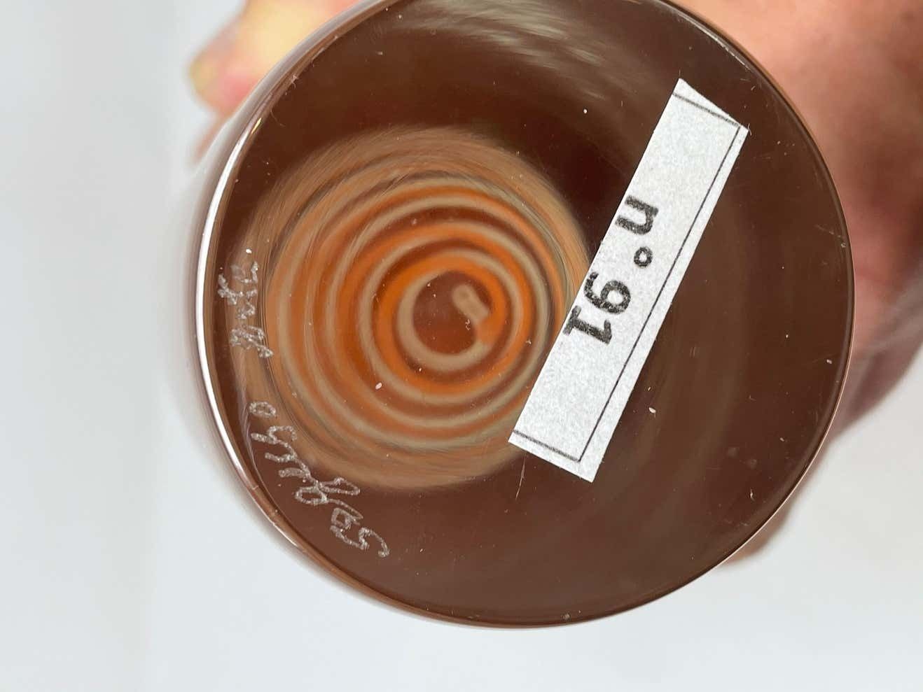 Mid Century Modern Murano Glass Vase By Seguso, Vetri D'arte, 1960s photo vinterior