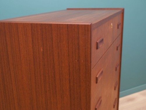 Teakhouten Ladekast, Deens Design, Ca. Jaren 1970, Gemaakt In Denemarken photo buy