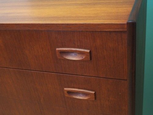 photo for sale Teakhouten Ladekast, Deens Design, Ca. Jaren 1970, Gemaakt In Denemarken