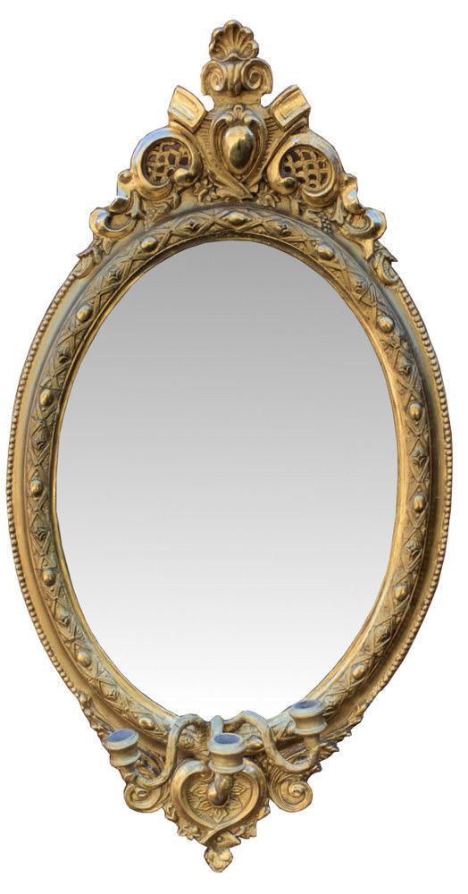 19th Century Gilt Girondole Mirror