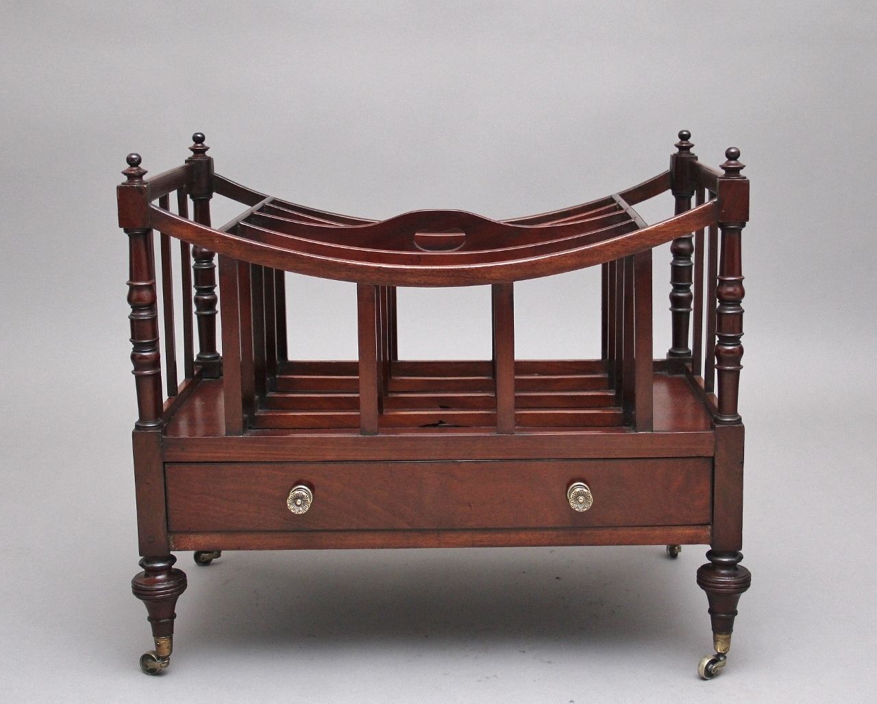 Early 19th Century Mahogany Canterbury photo for sale