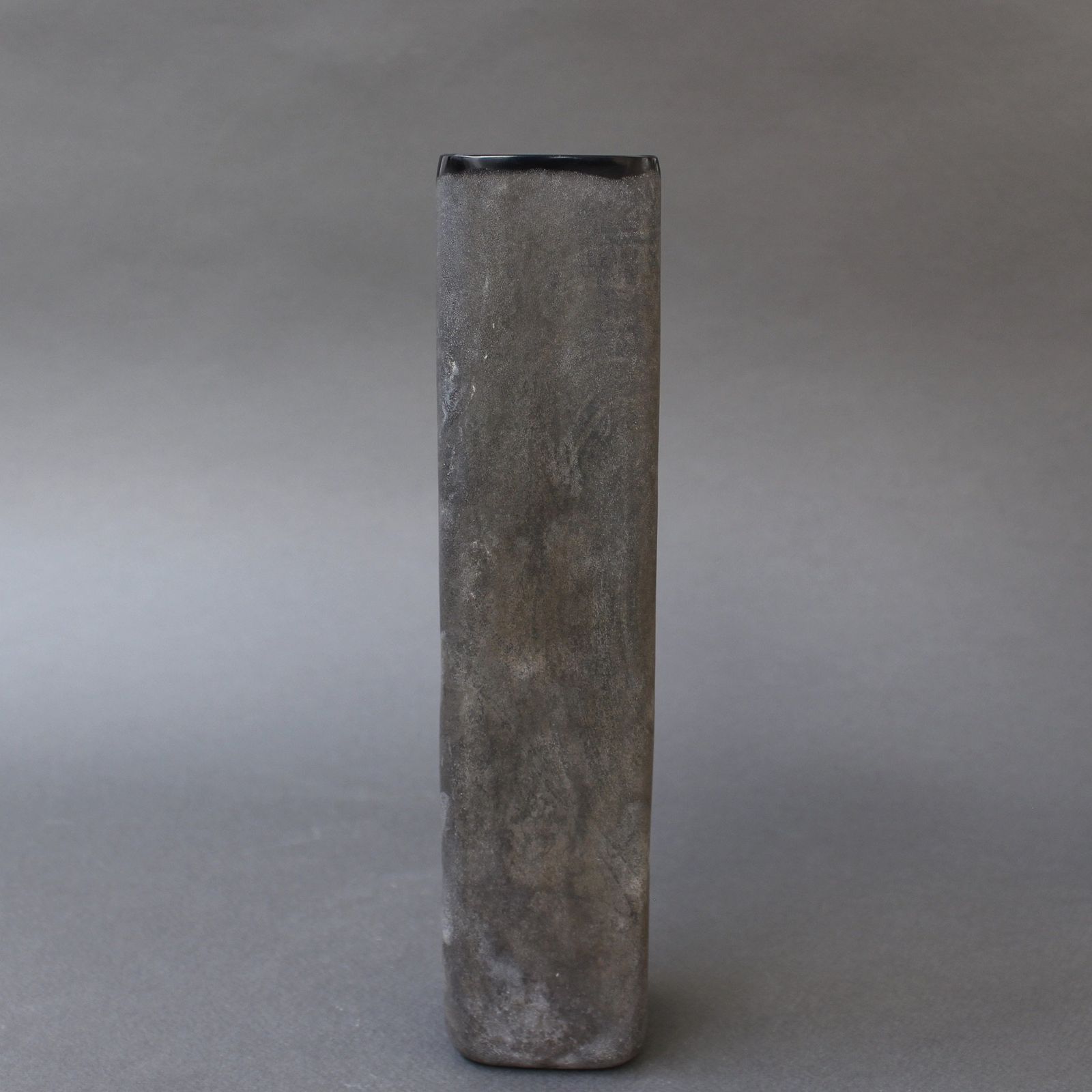 Italian Murano Glass 'Scavo' Vase By Alfredo Barbini IV (Circa 1970s)