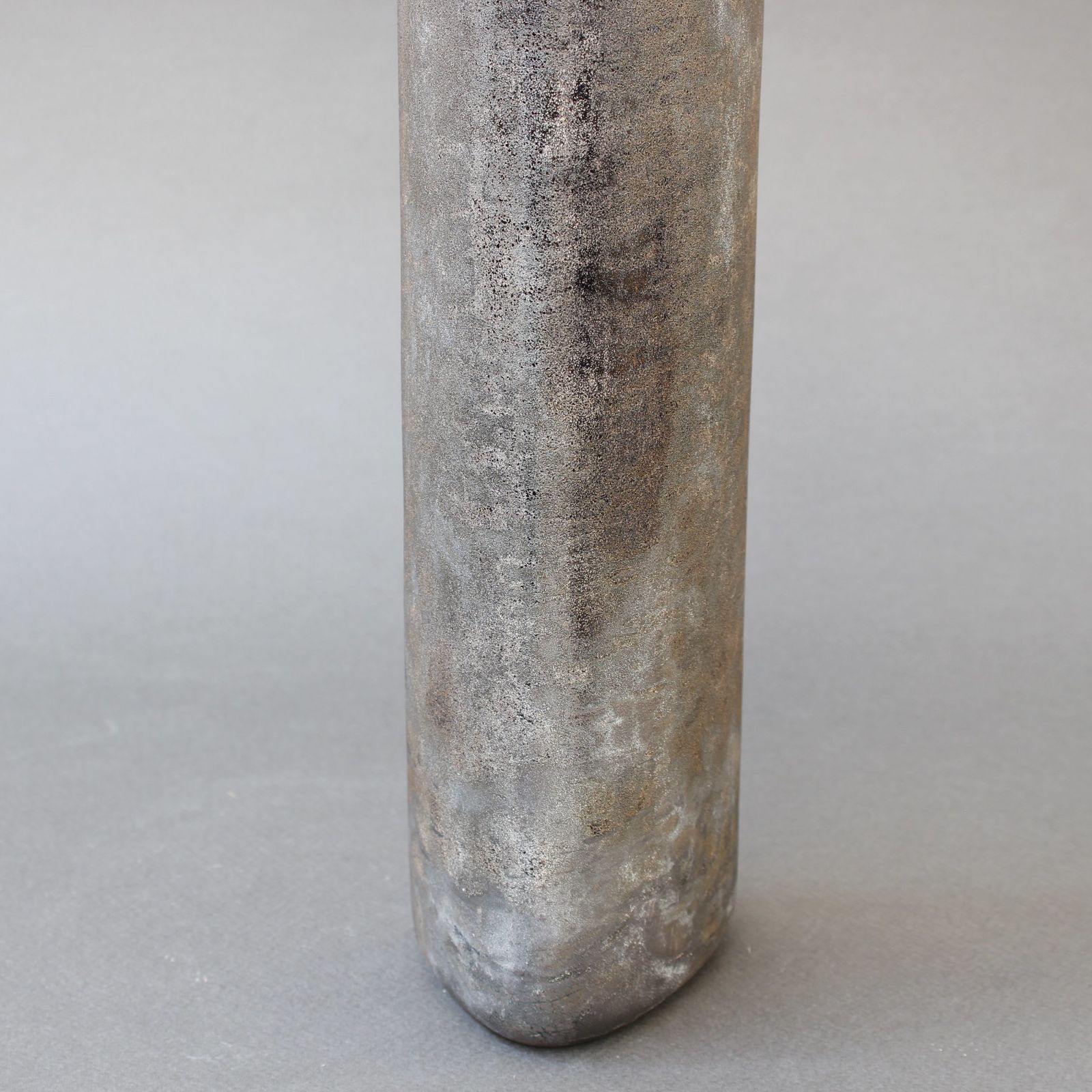 Italian Vintage Murano Glass 'Scavo' Vase By Alfredo Barbini II (Circa 1970s) photo vintage