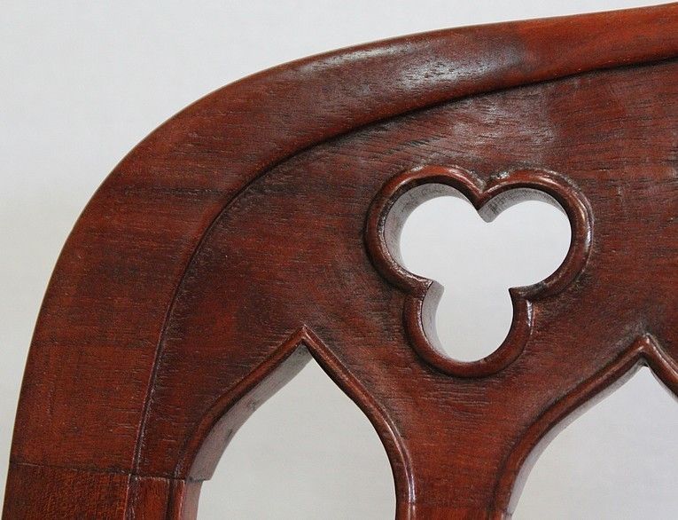 photo for sale Rare Suite Of 6 Mahogany Chairs, Restoration Period, Early 19th Century