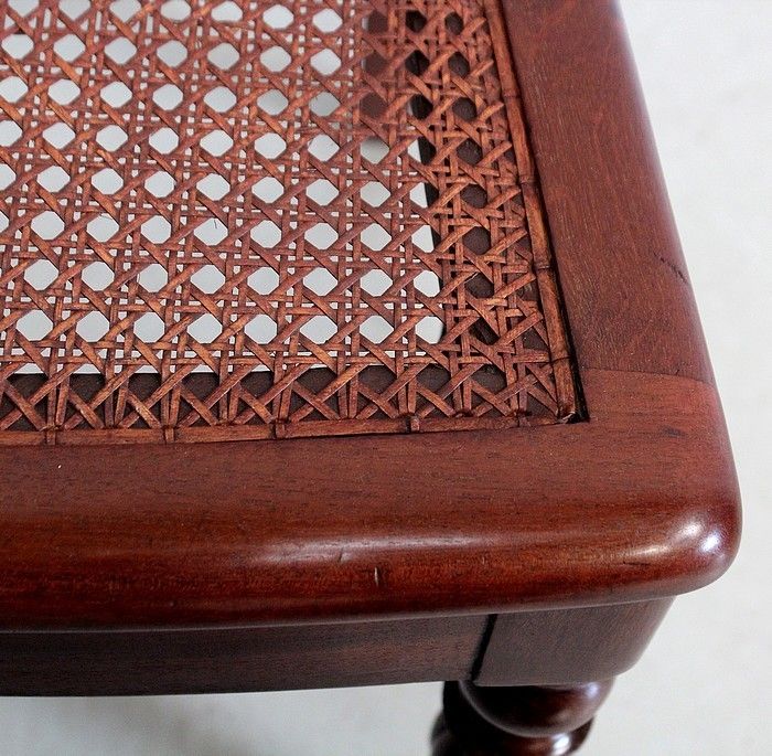 photo buy Rare Suite Of 6 Mahogany Chairs, Restoration Period, Early 19th Century