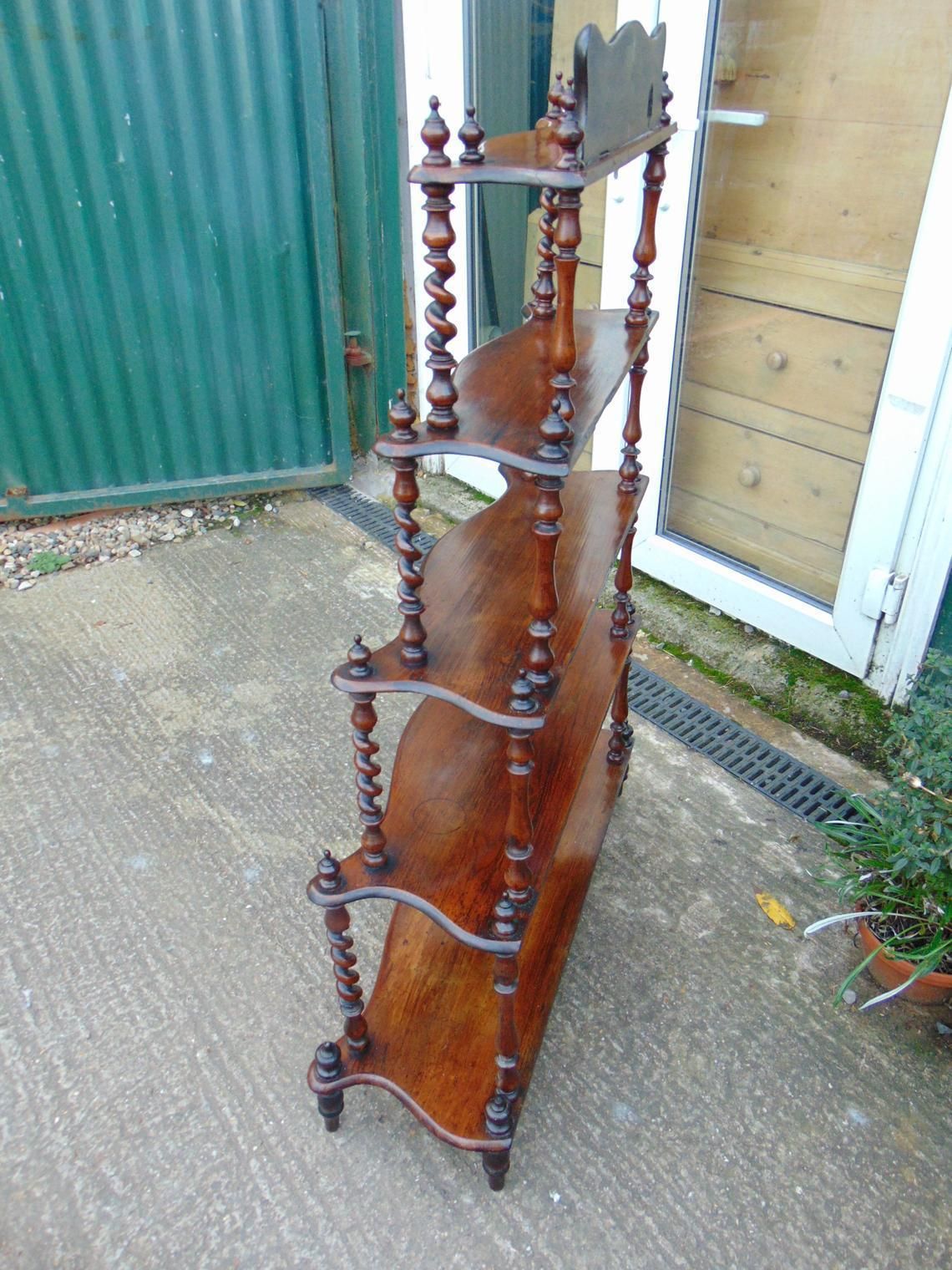 Victorian Rosewood What Not, 1800s photo vinterior