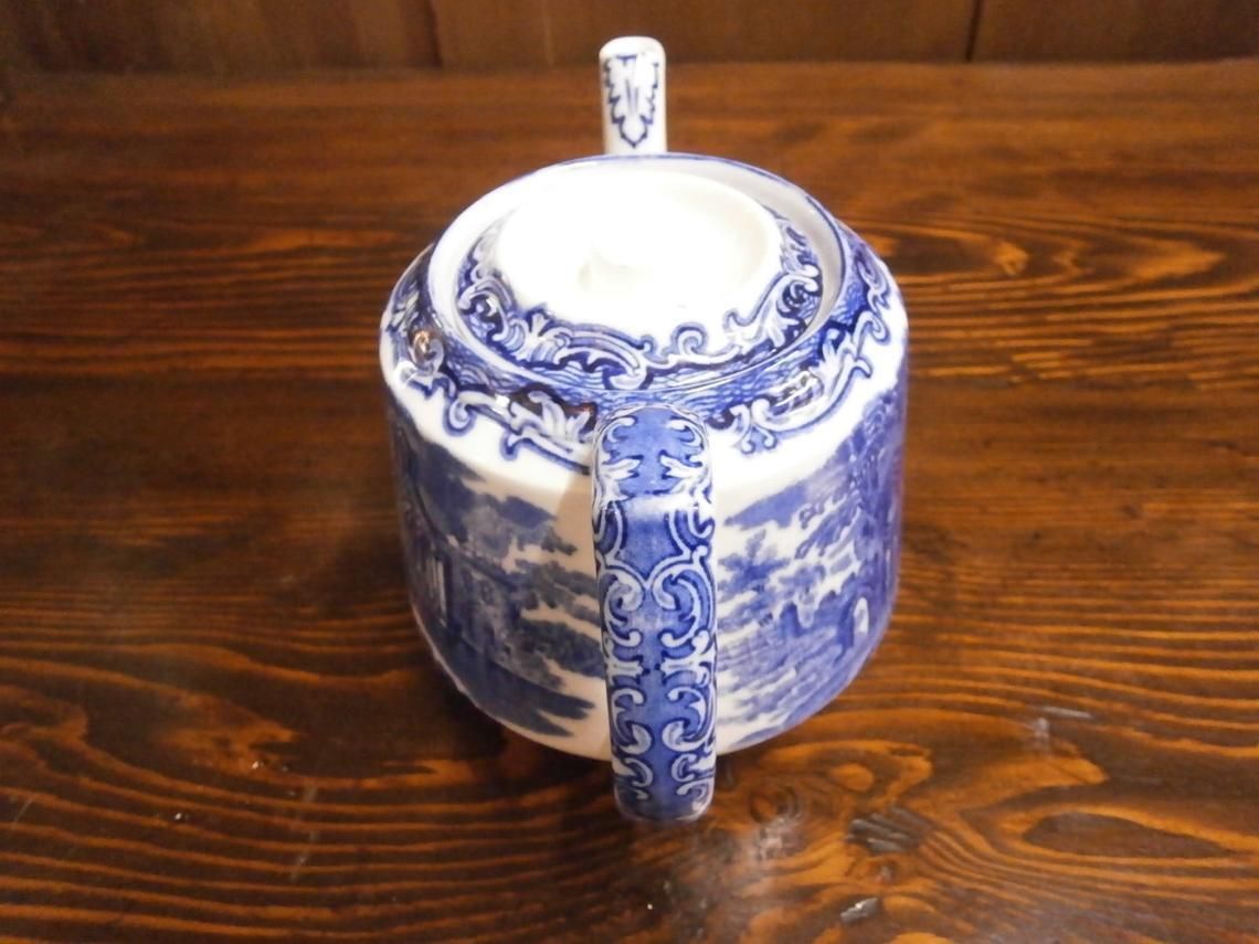 George Jones & Co Abbey Ware Teapot Vintage 1930 photo vintage
