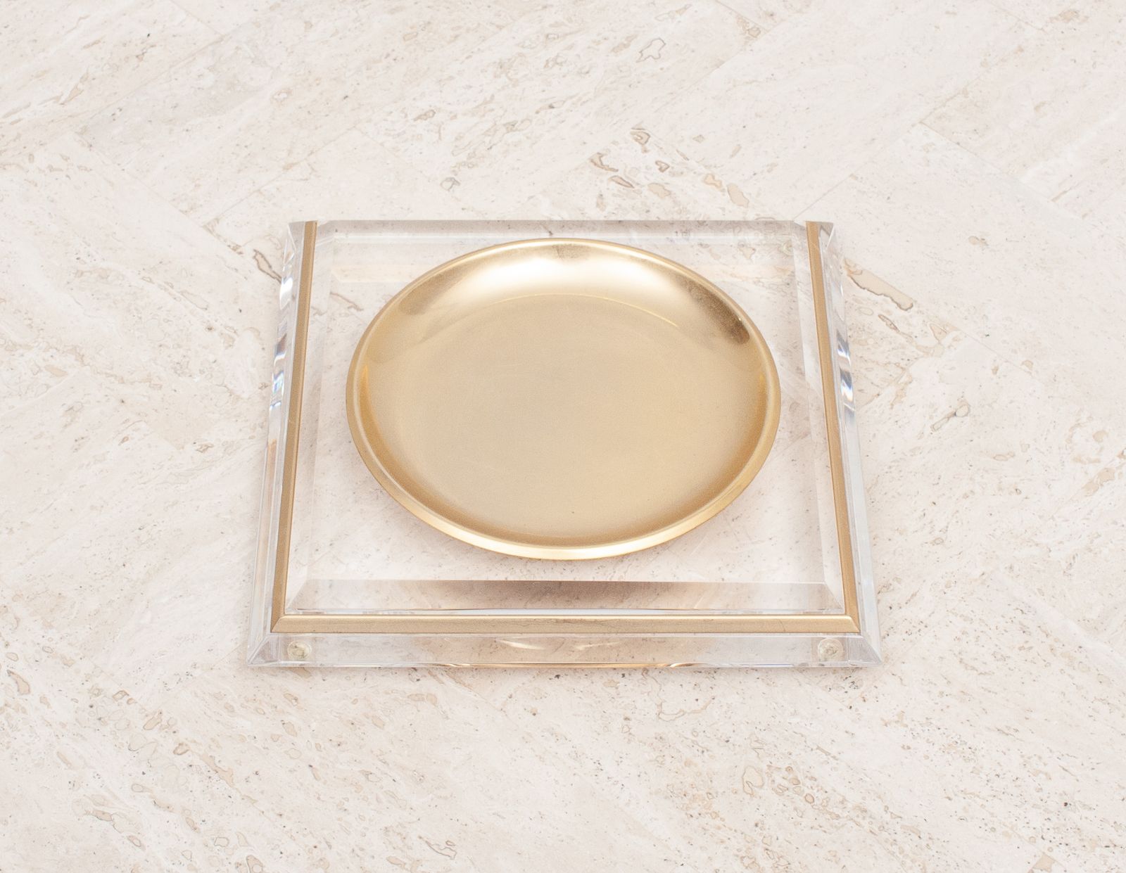 Business Card Holder Hollywood Regency, 1970s photo buy