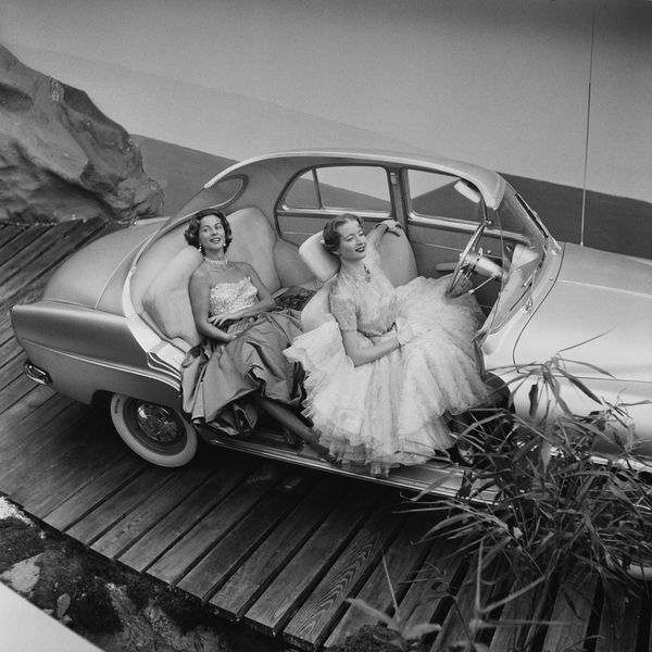 ' Simca Aronde ' By Thurston Hopkins Oversized Resin