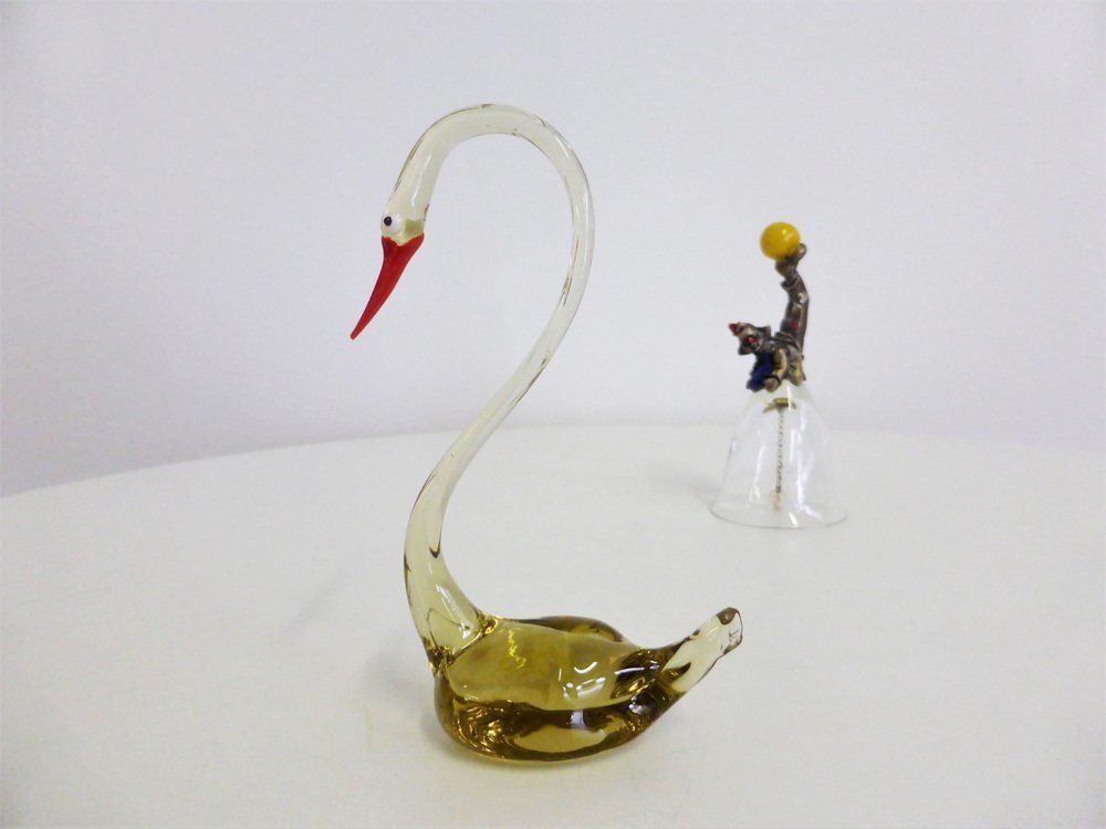 Murano Glass Objects, 1950s, Set Of 2 photo vintage