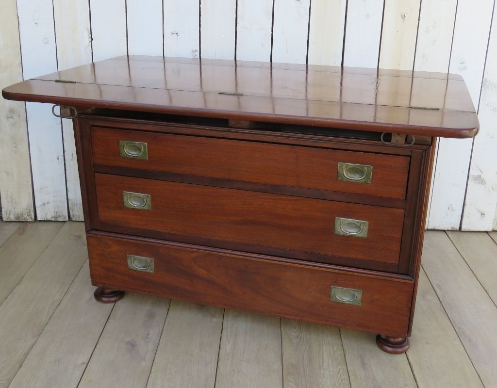 Furniture Antique French Drapers Chest Of Drawers photo
