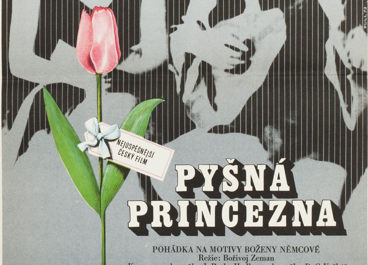Movie Poster, Proud Princess, Dobroslav Foll, 1973 photo Art