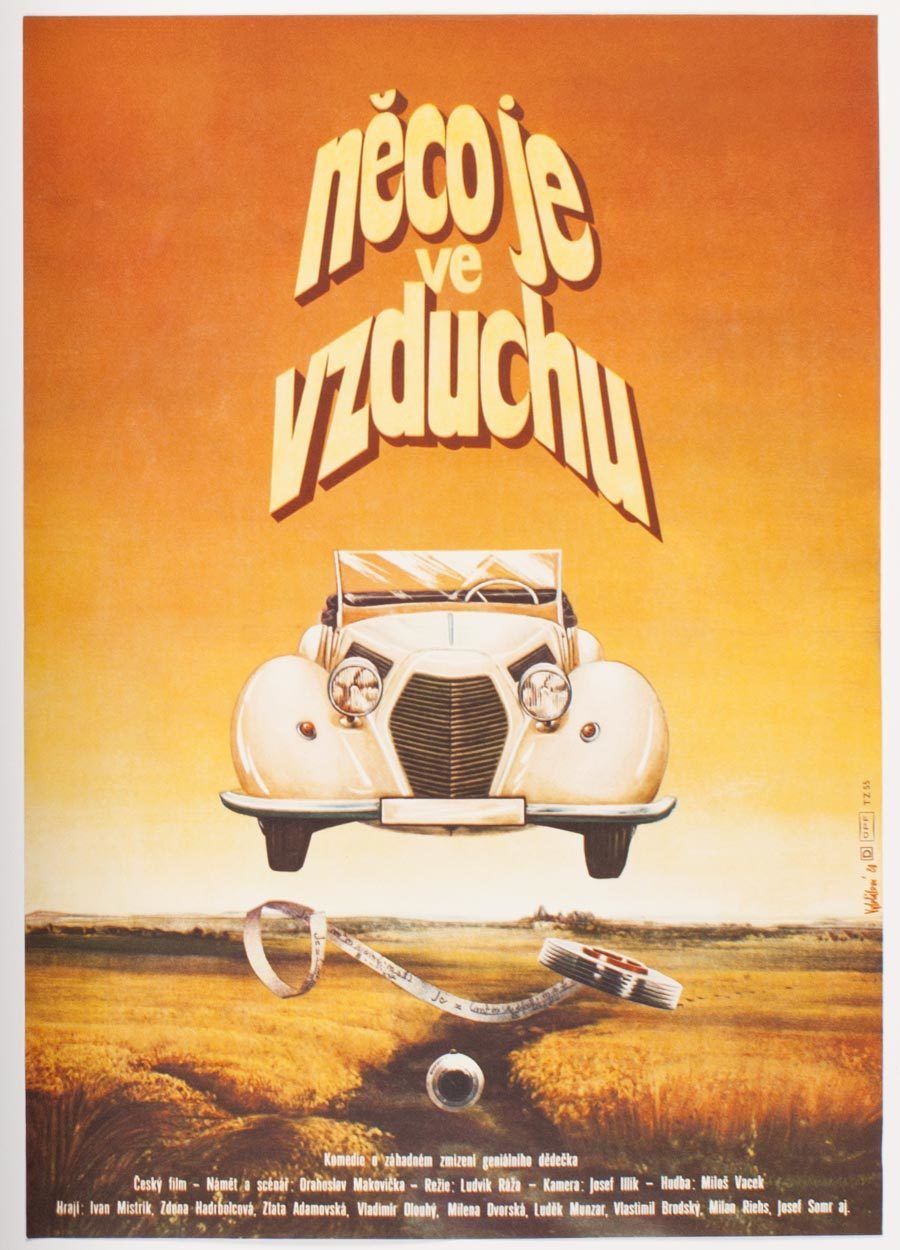 Movie Poster, There’s Something In The Air, Olga Poláčková Vyleťalová, 1980