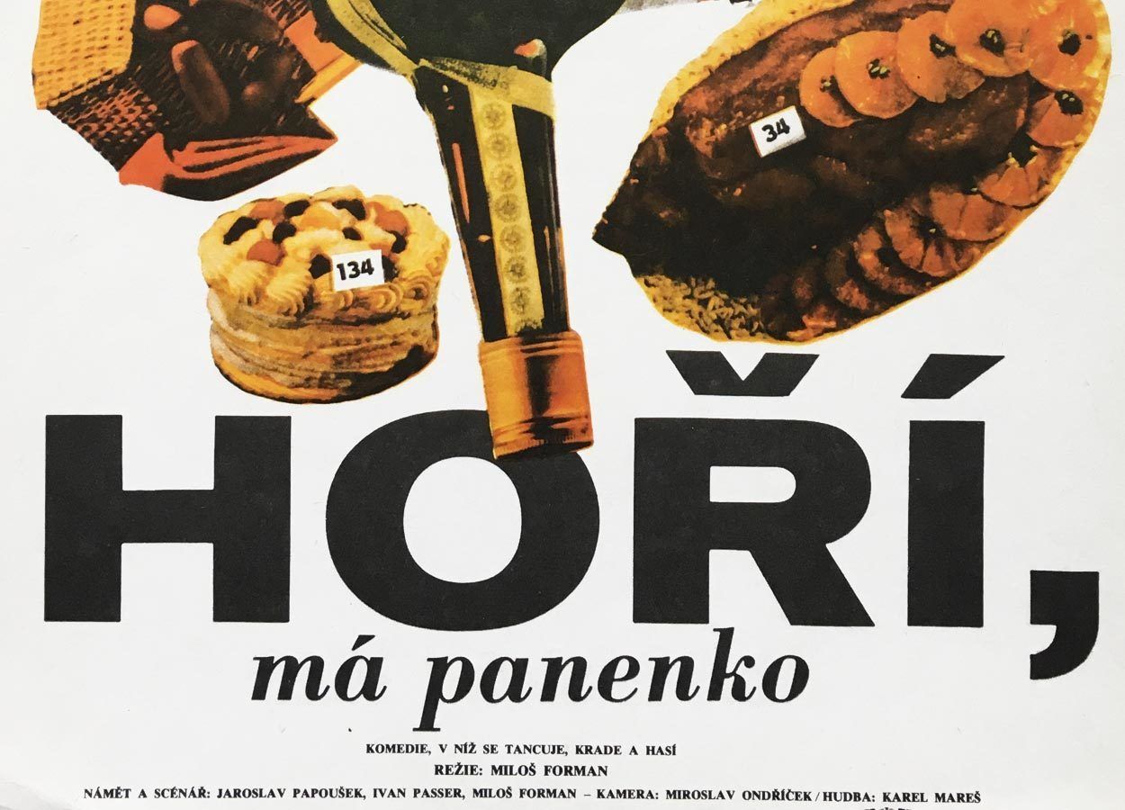 Movie Poster, The Firemen’s Ball, Vladimír Bidlo, 1967 88 photo furniture