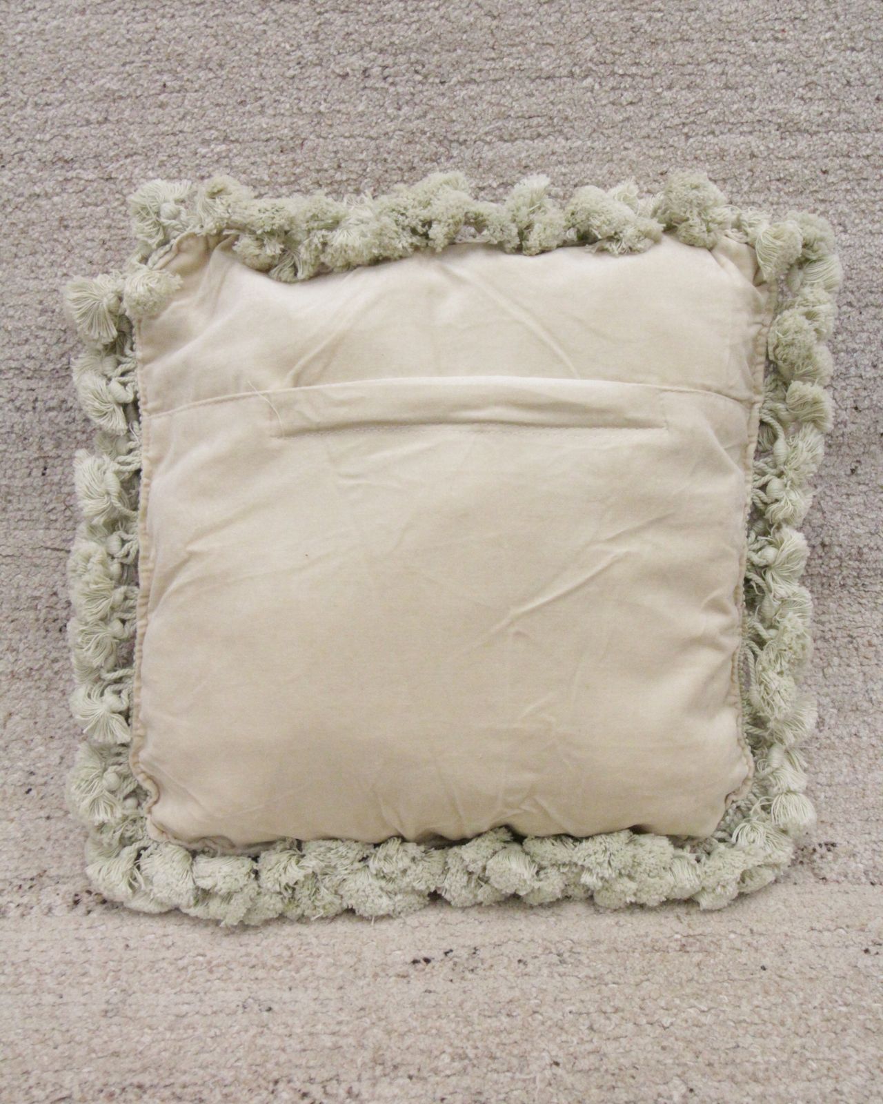 Elegant Pillow Case Floral Hand Embroidered Cushion Cover 35x35cm photo 140.0