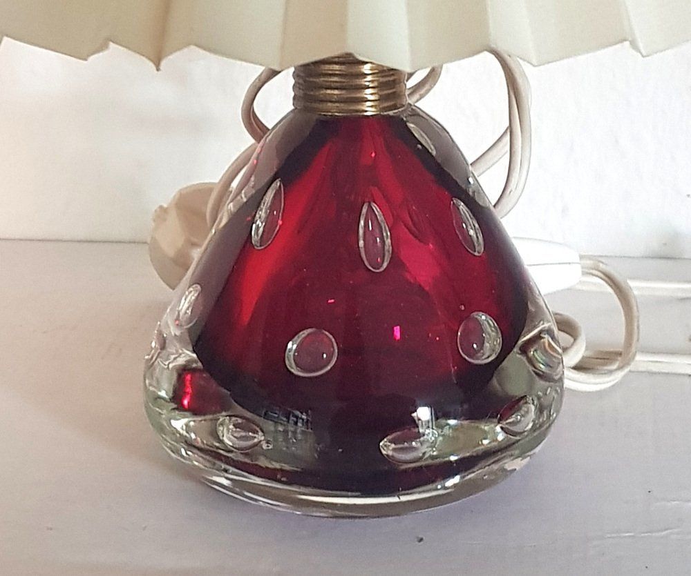 Italian Murano Glass Table Lamp By Pietro Toso For Fratelli Toso photo furniture