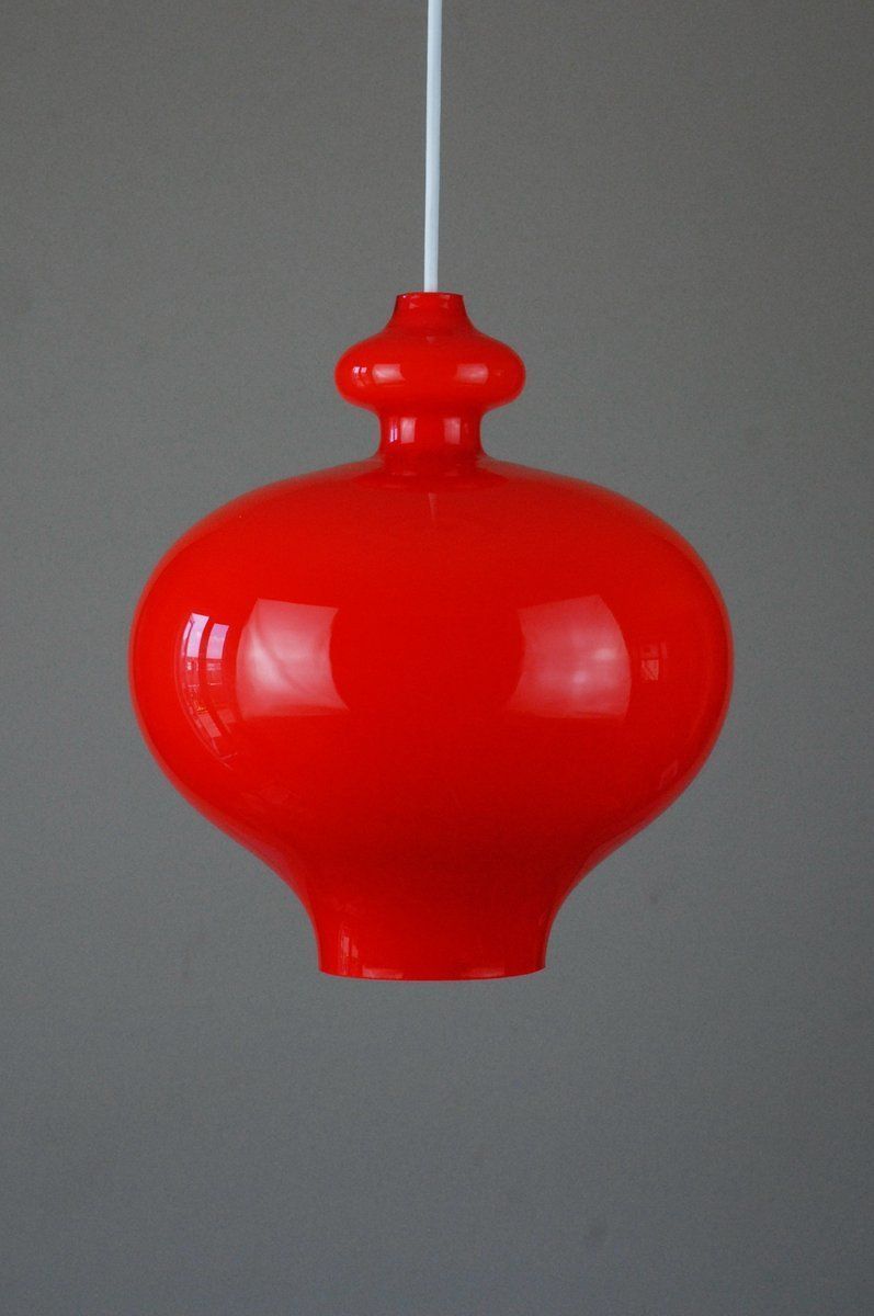 Glass Oplight 62 Pendant Lamp By Hans Agne Jakobsson For Ab Markaryd / Flygsfors Of Sweden photo furniture