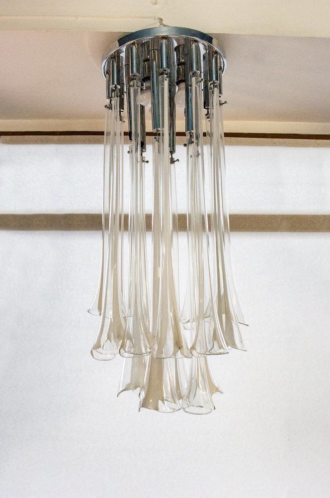 Cali Series Chandelier By Ettore Fantasia And Gino Poli For Sothis Italia, 1970s