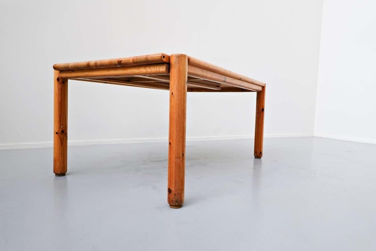 Extendable Pitchpin Dining Table, 1970s photo buy