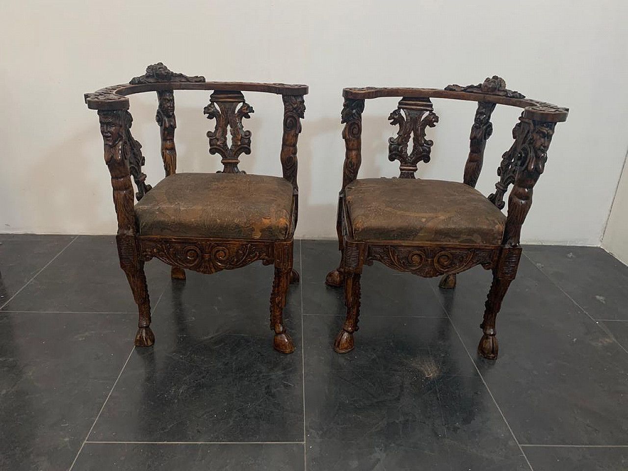 Neo Renaissance Modular Living Room Set, Late 19th Century photo buy
