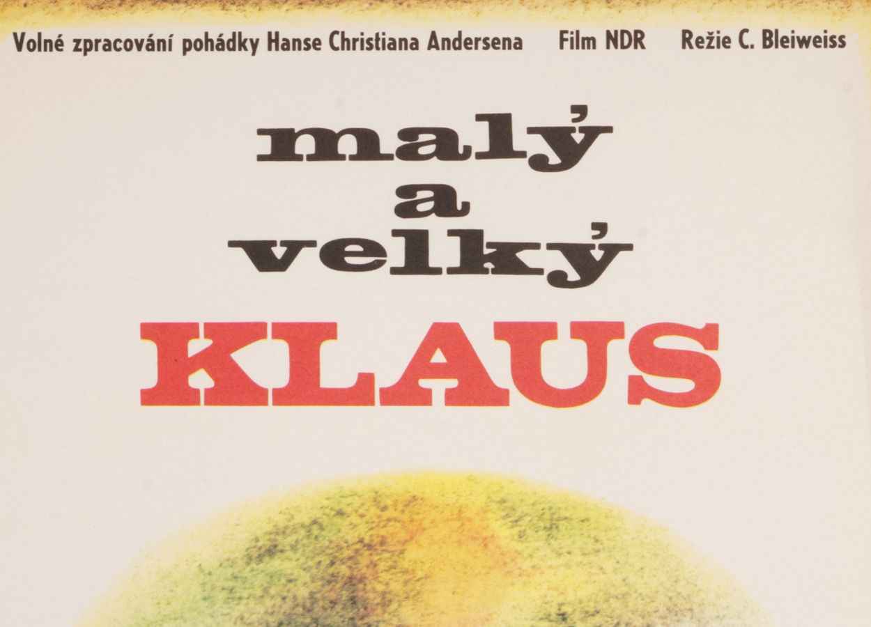 Movie Poster, Little Claus And Big Claus, Eva Svobodová, 1973 photo furniture
