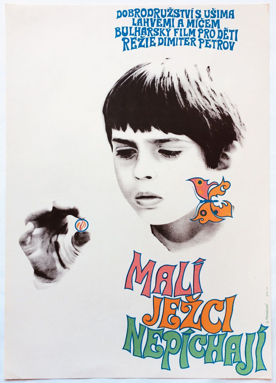 Movie Poster, Hedgehogs Are Born Without Spines, Olga Franzová, 1971