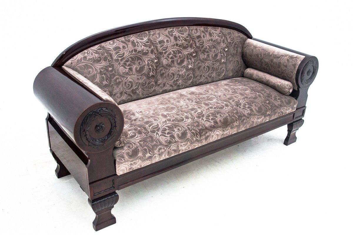 Antique Sofa, Northern Europe, Circa 1890. After Renovation. photo for sale