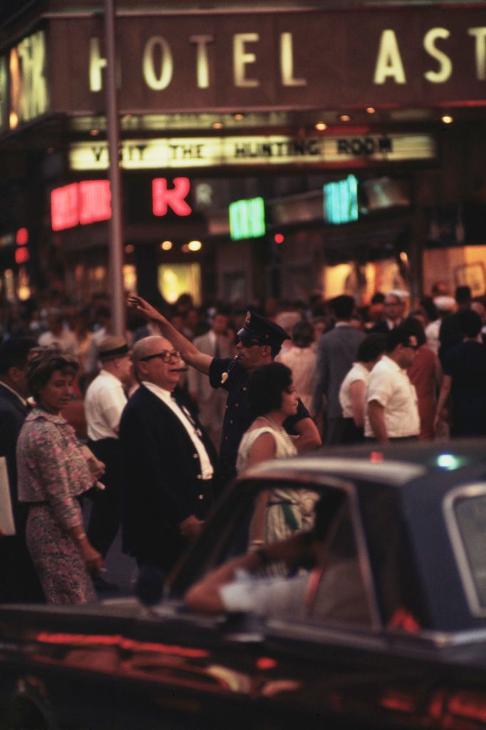 ' Times Square ' By Michael Ochs C Type