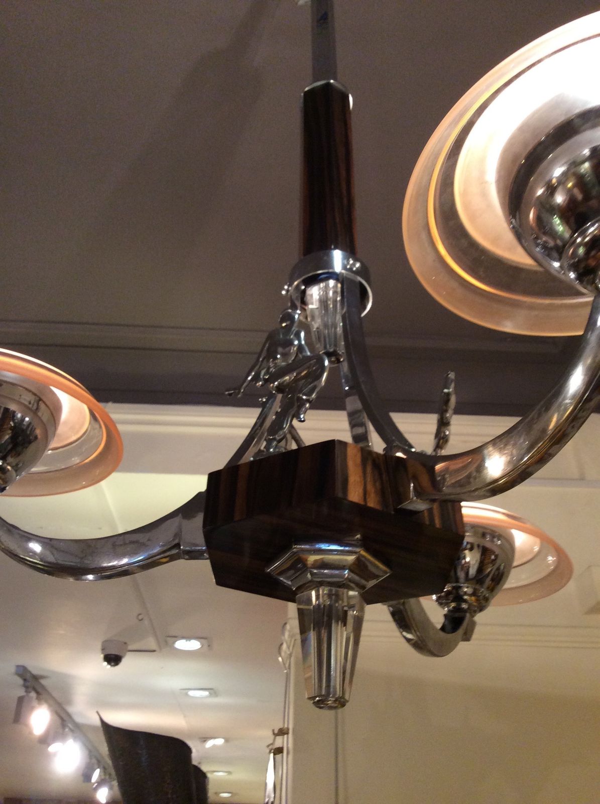 Art Deco Chandelier photo for sale
