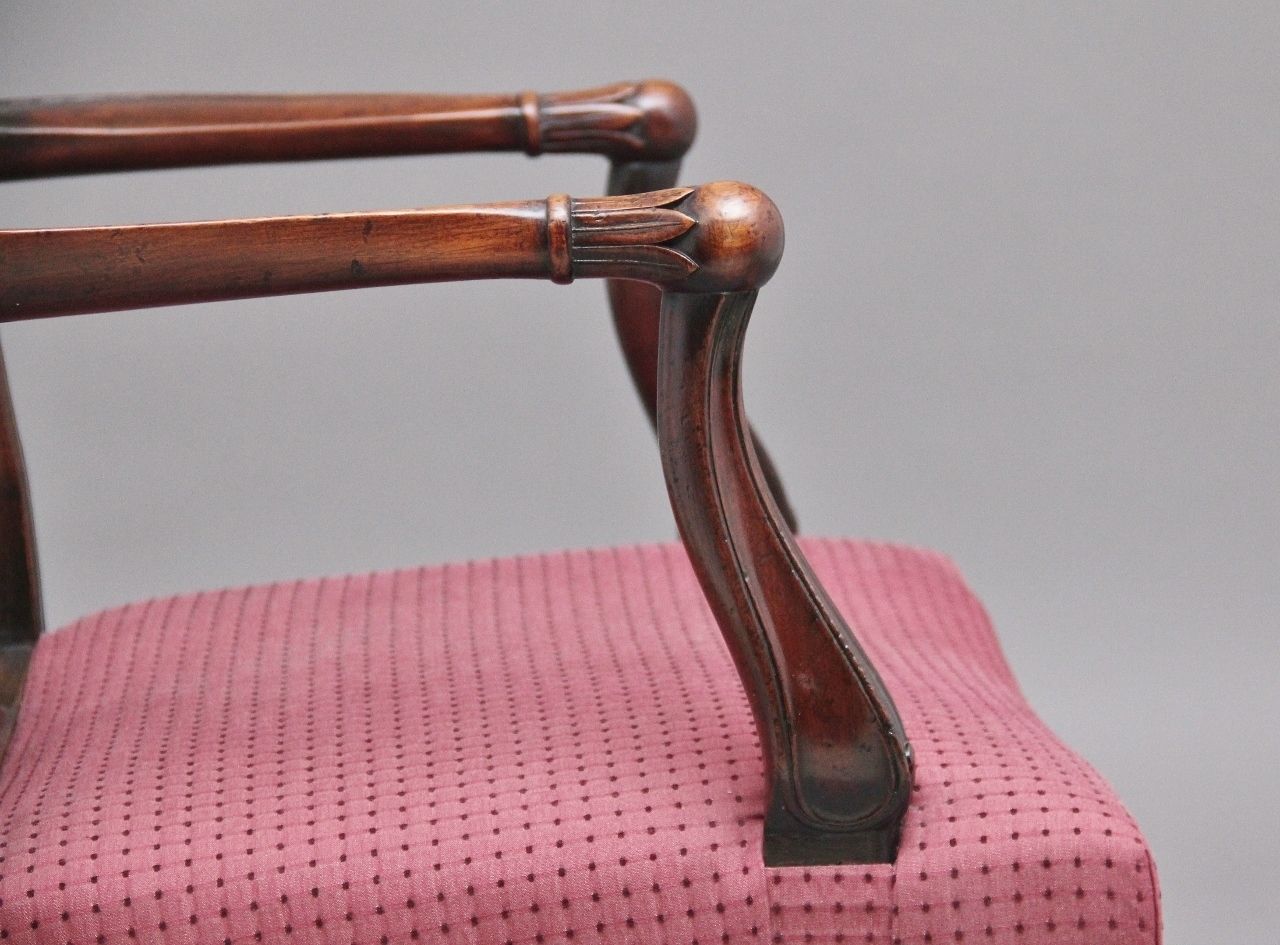 photo for sale Set Of Ten Mahogany Armchairs By Alfred Allen Of Birmingham