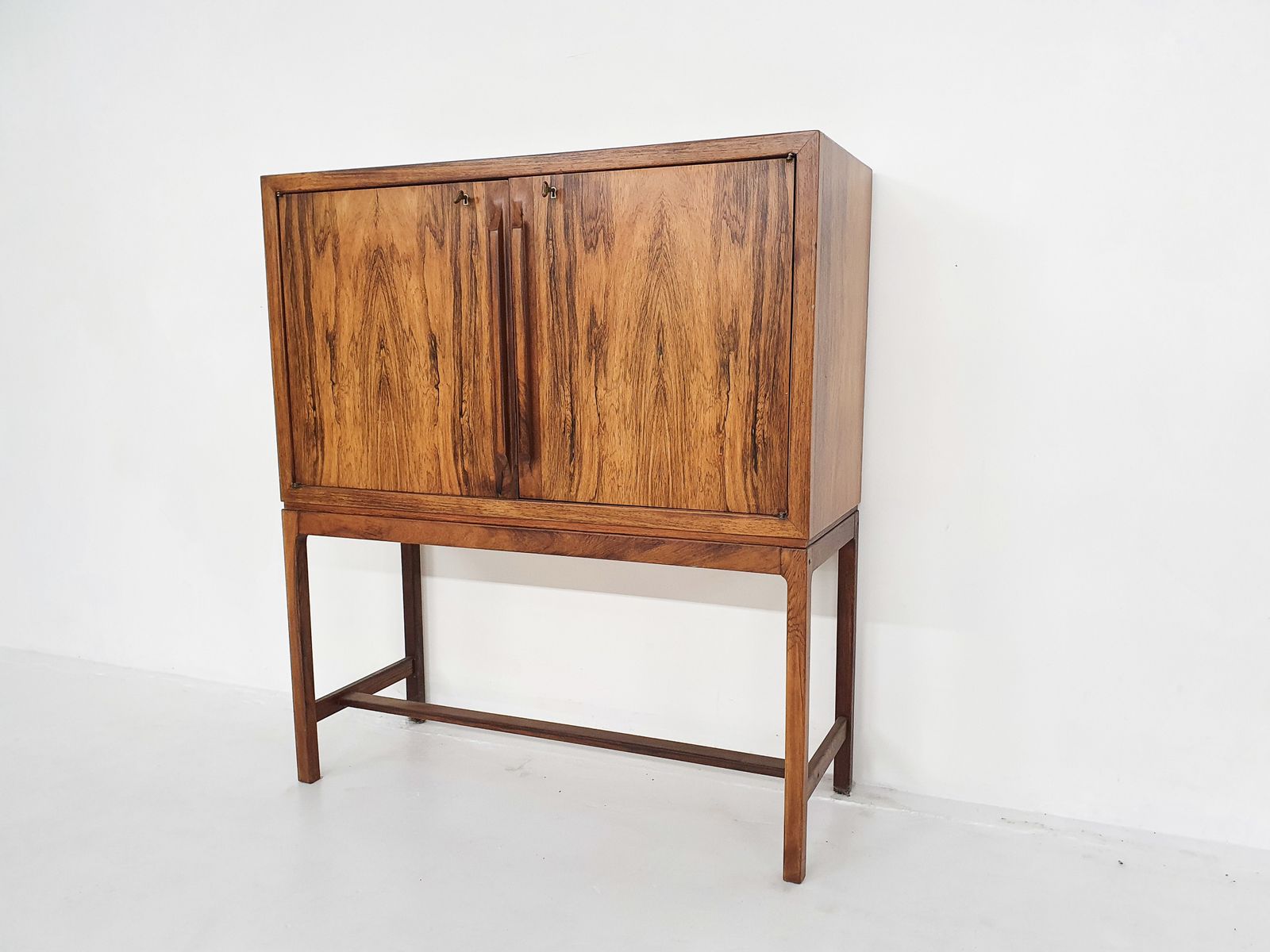 Rosewood Bar Cabinet By Torbjørn Afdal For Mellemstrands Møbelfabrik, Norway, 1960s photo furniture