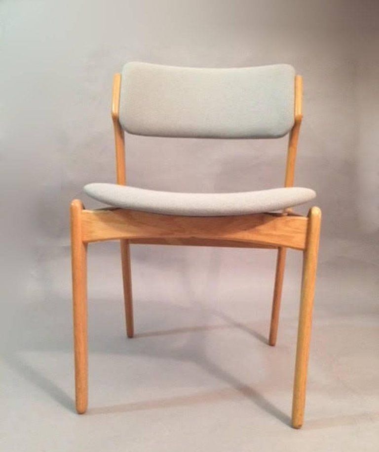 1960s Erik Buch Set Of 12 Model 49 Oak Dining Chairs For Odense Maskinsnedkeri photo Furniture