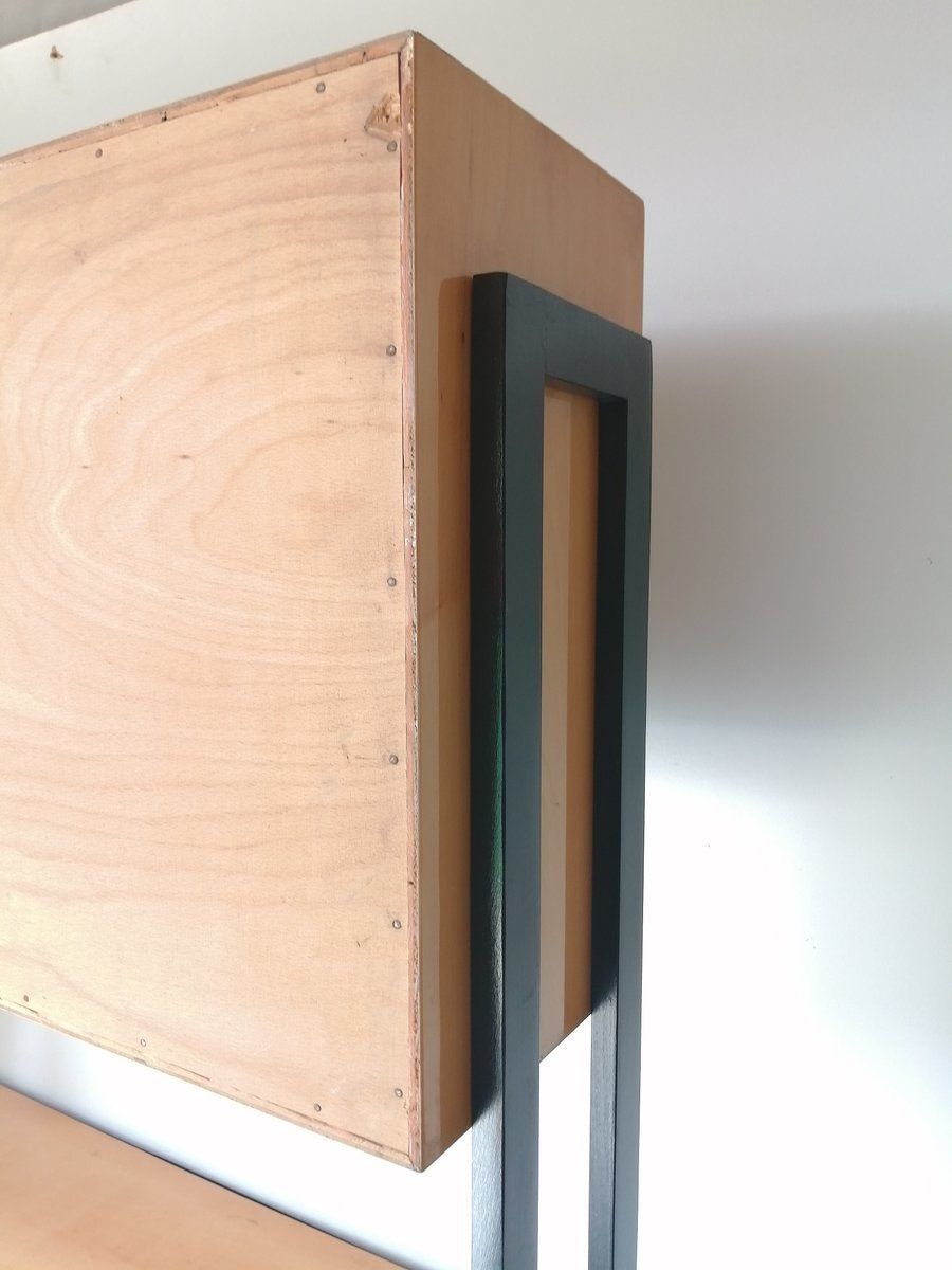 Mid Century Wandmeubel, Jaren 1970, Esdoorn photo 580.0
