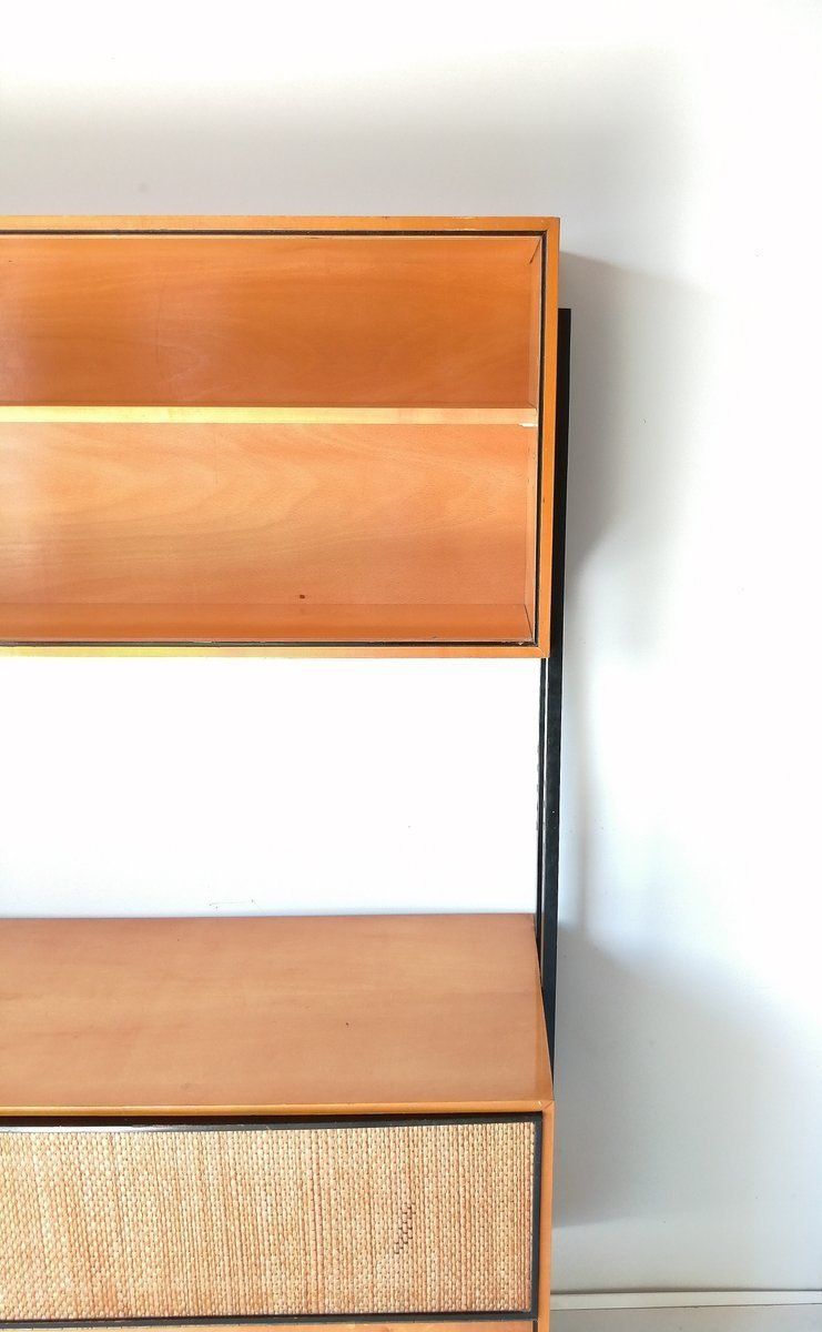 Mid Century Wandmeubel, Jaren 1970, Esdoorn photo buy