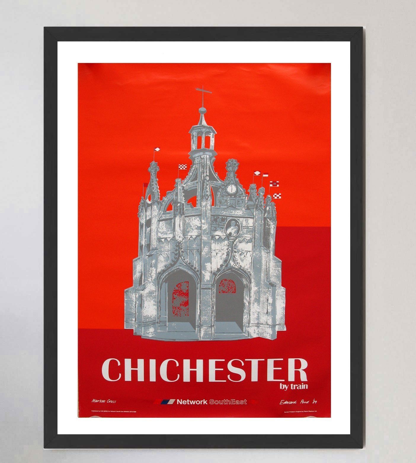 Chichester Network South East Railways, Original Vintage Poster photo furniture