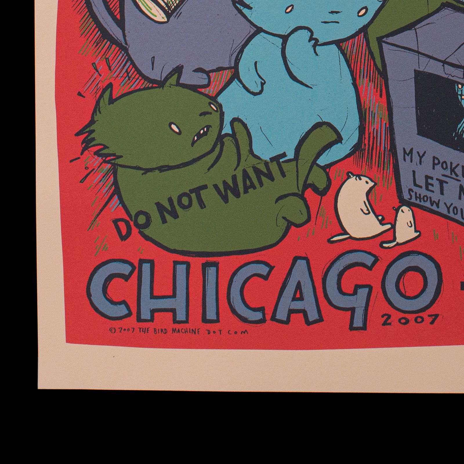 Decorative Art Poster, American, Screenprinted, Convention, Artist Signed, 2007 photo buy
