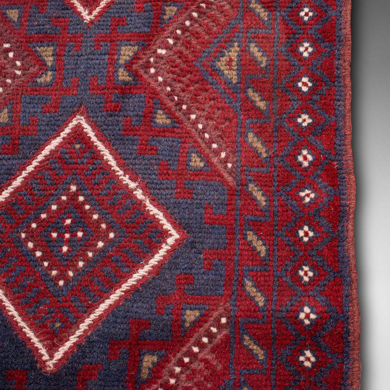 Long Vintage Meshwani Runner, Caucasian, Decorative Rug, Reception Hall Carpet photo vintage