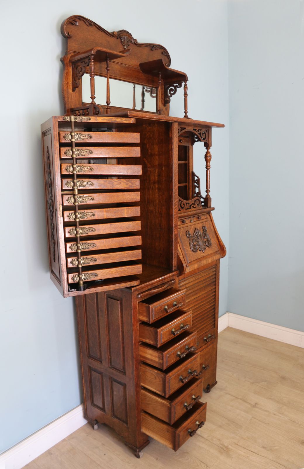 This Late 19th Century Oak Combination Dentist’s Cabinet photo buy