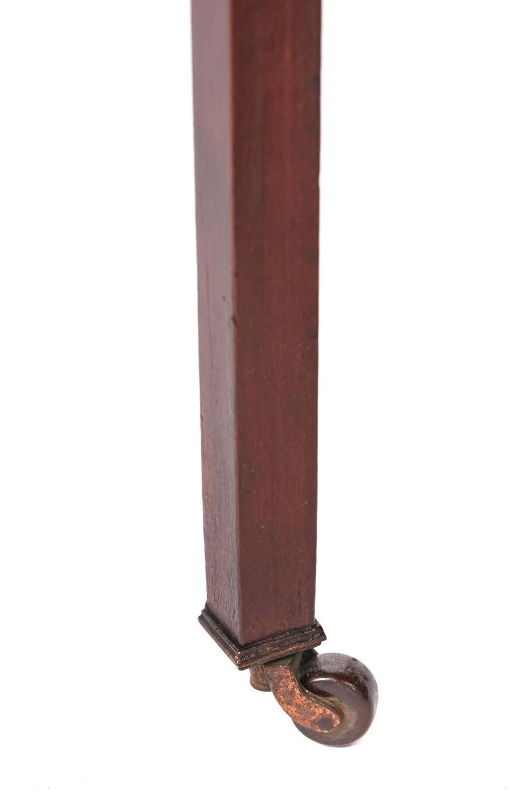 photo furniture Antique Edwardian Mahogany Inlaid Drop Leaf Sutherland Table