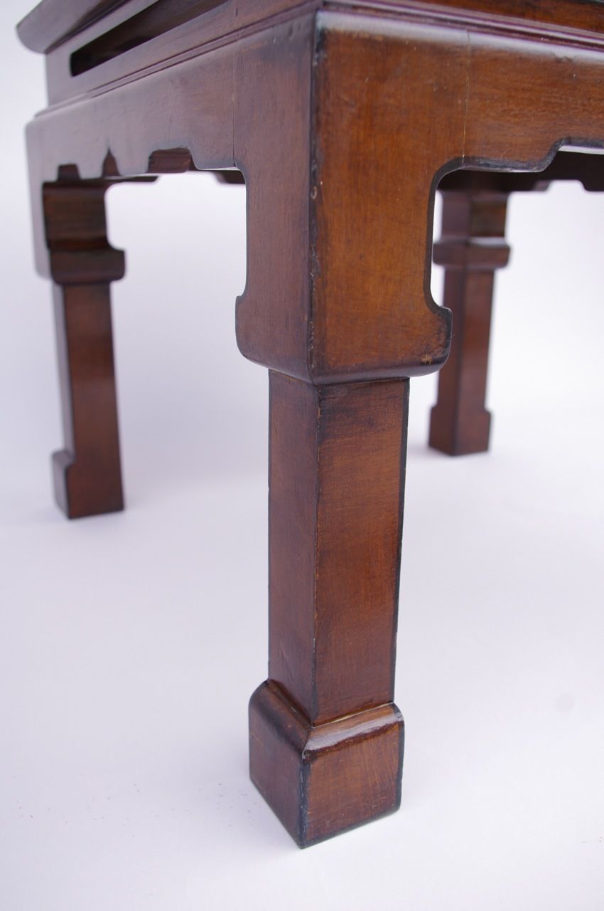 Pair Of Chinese Lacquered Wood End Tables, Circa 1950 photo 865.0