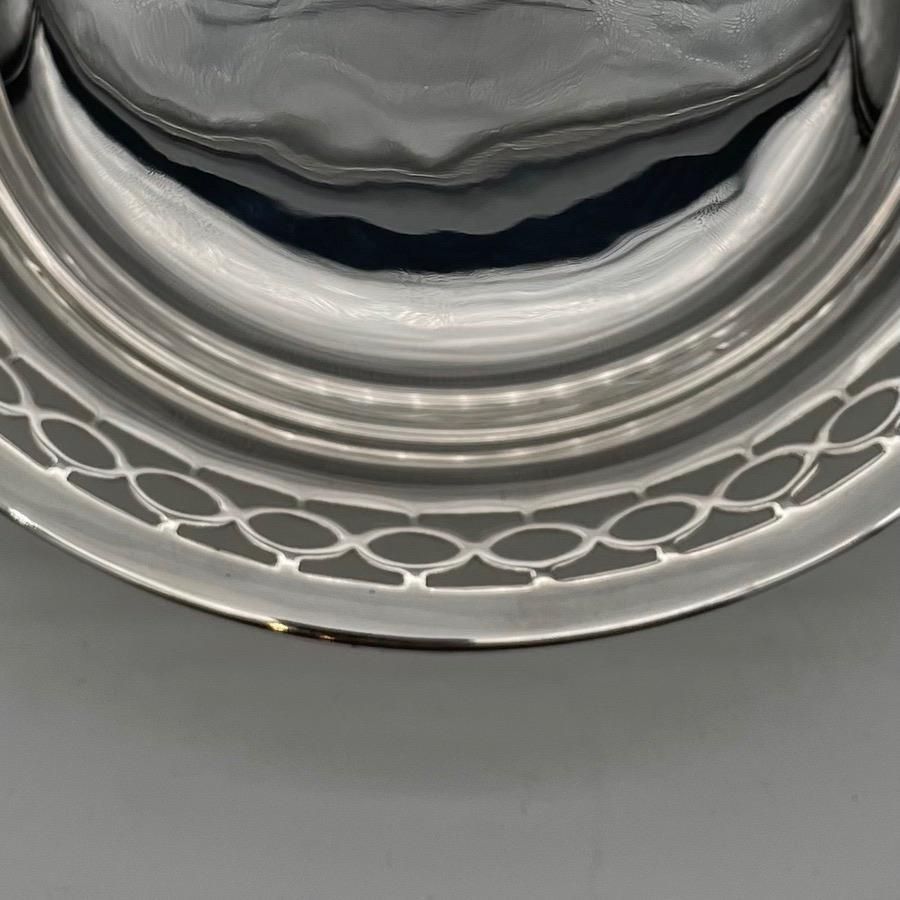Edwardian Silverplate Three Tier Cake Stand Circa 1900 Fenton Brothers photo vintage