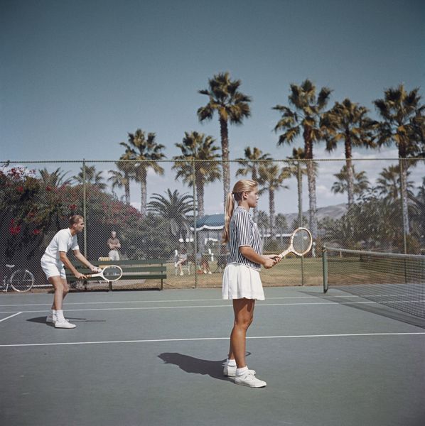 ' Tennis In San Diego ' By Slim Aarons Oversized C Type