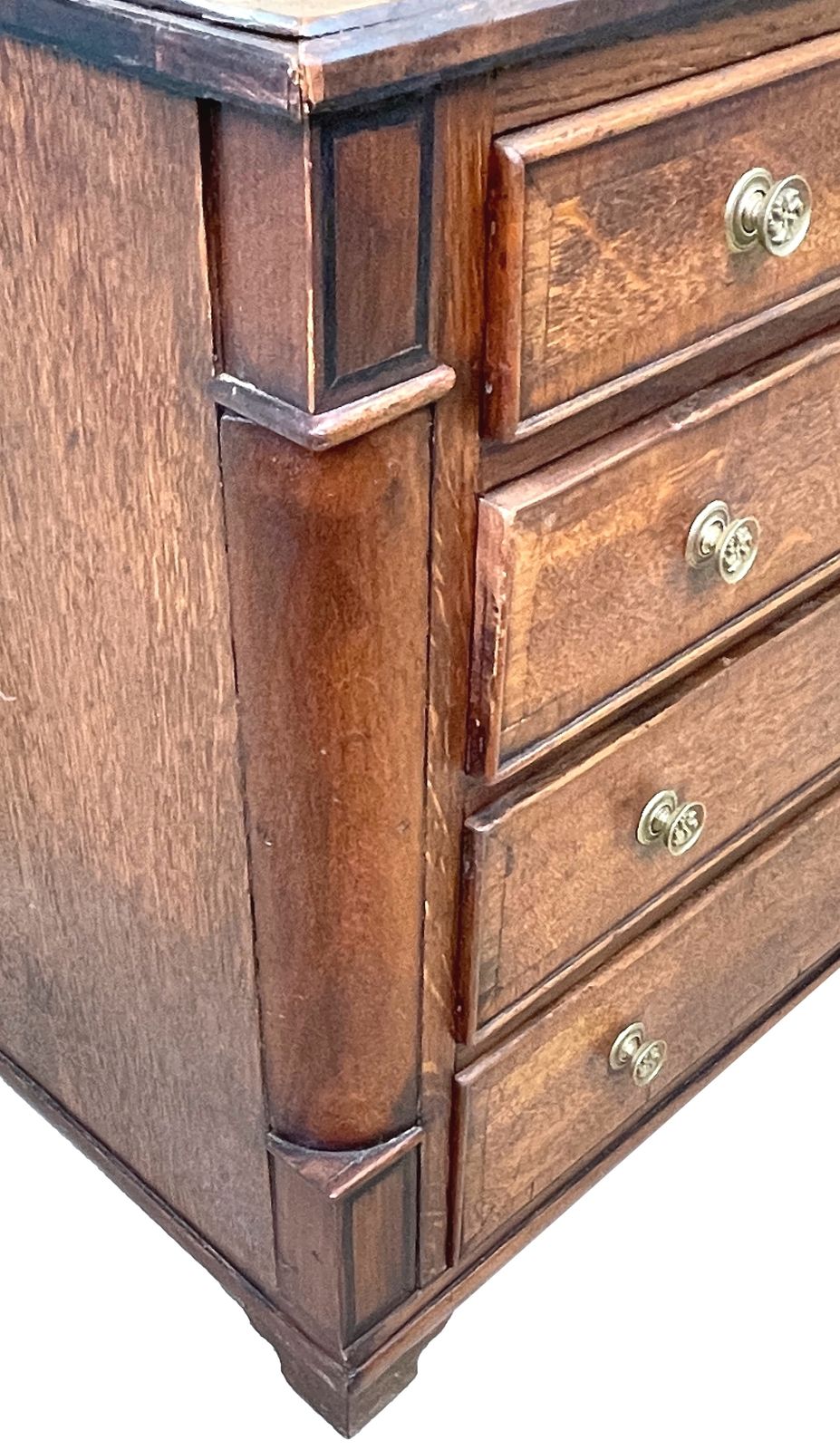 Georgian Oak Childs Chest Of Drawers  (England, Circa 1790) photo vintage