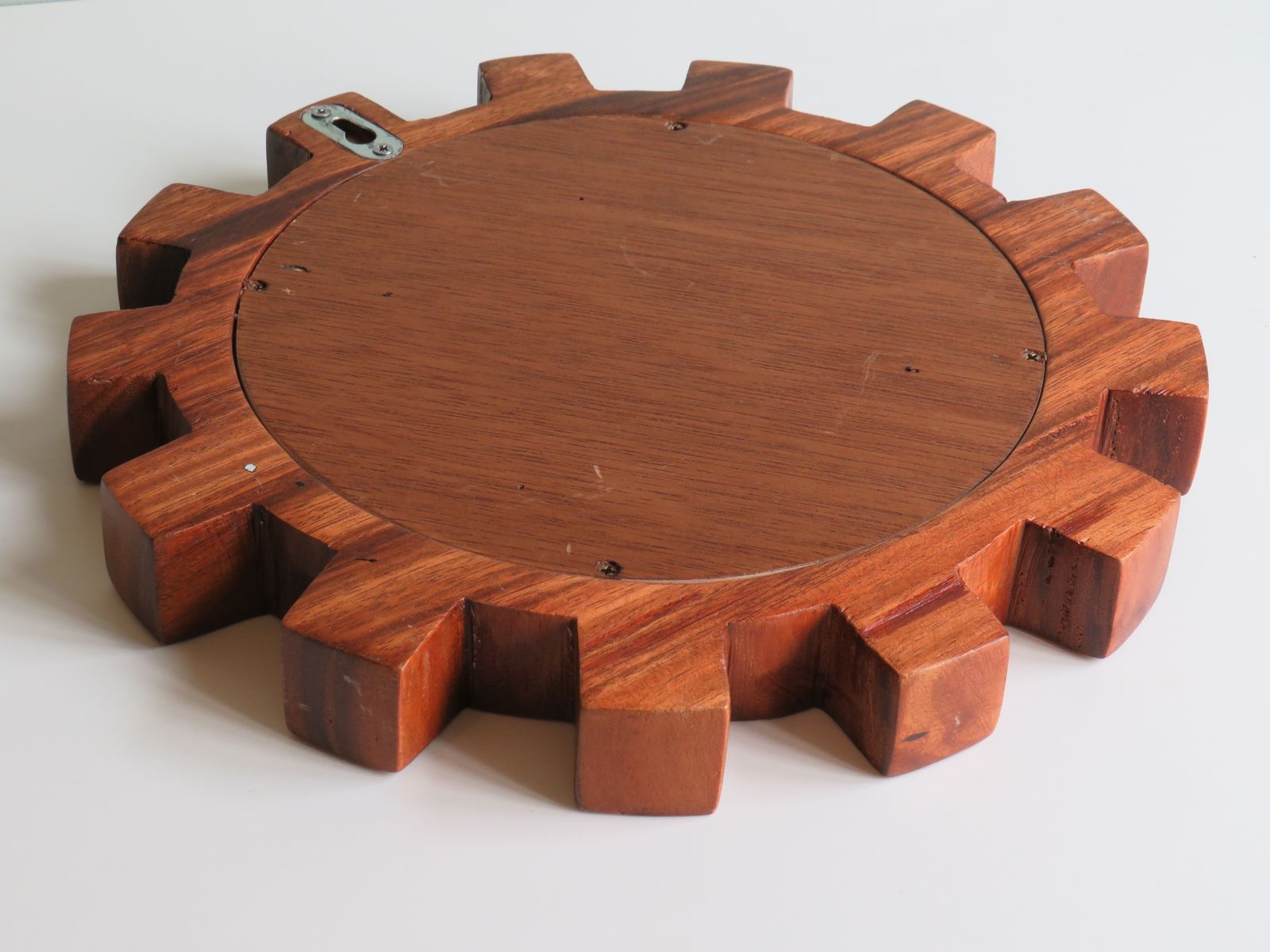 Scandinavian Teak Mirror, 1970s photo for sale